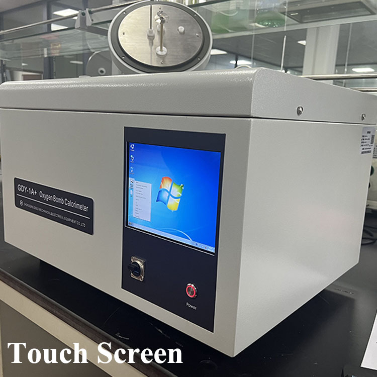 ASTM D240 Touch Screen Automatic Oxygen Bombeliter من أجل القيمة الحرارية للمواد