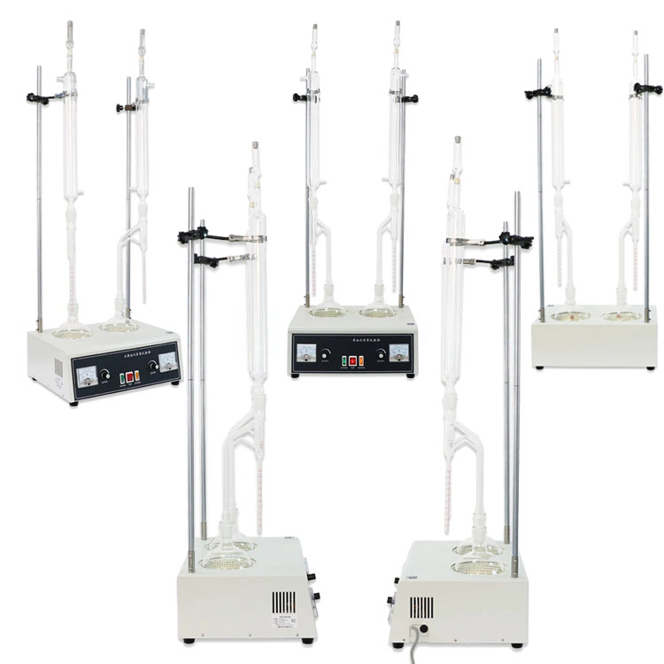 محتوى الماء في الزيت الخام عن طريق التقطير