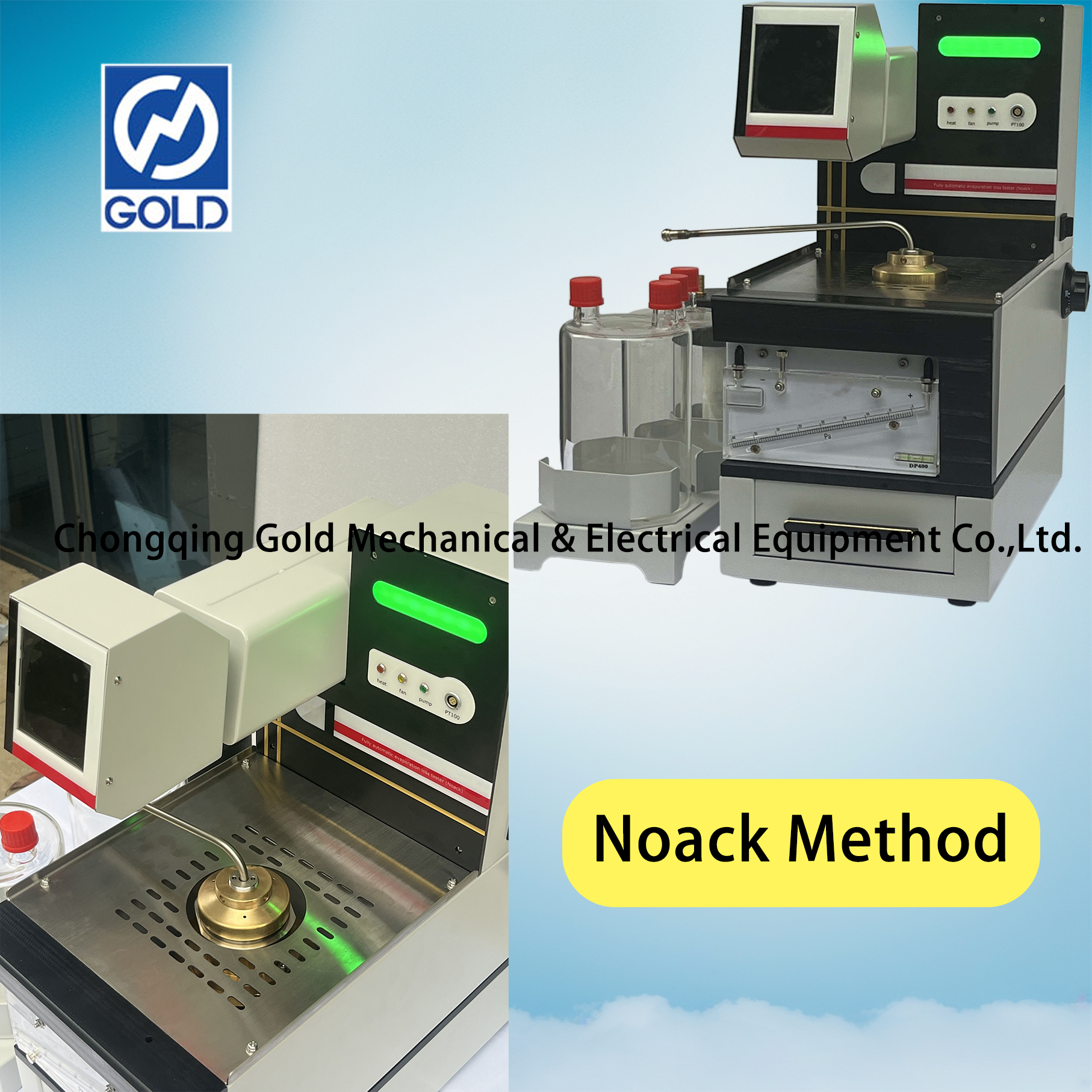 اختبار فقدان زيت التشحيم (طريقة NOACK)-3