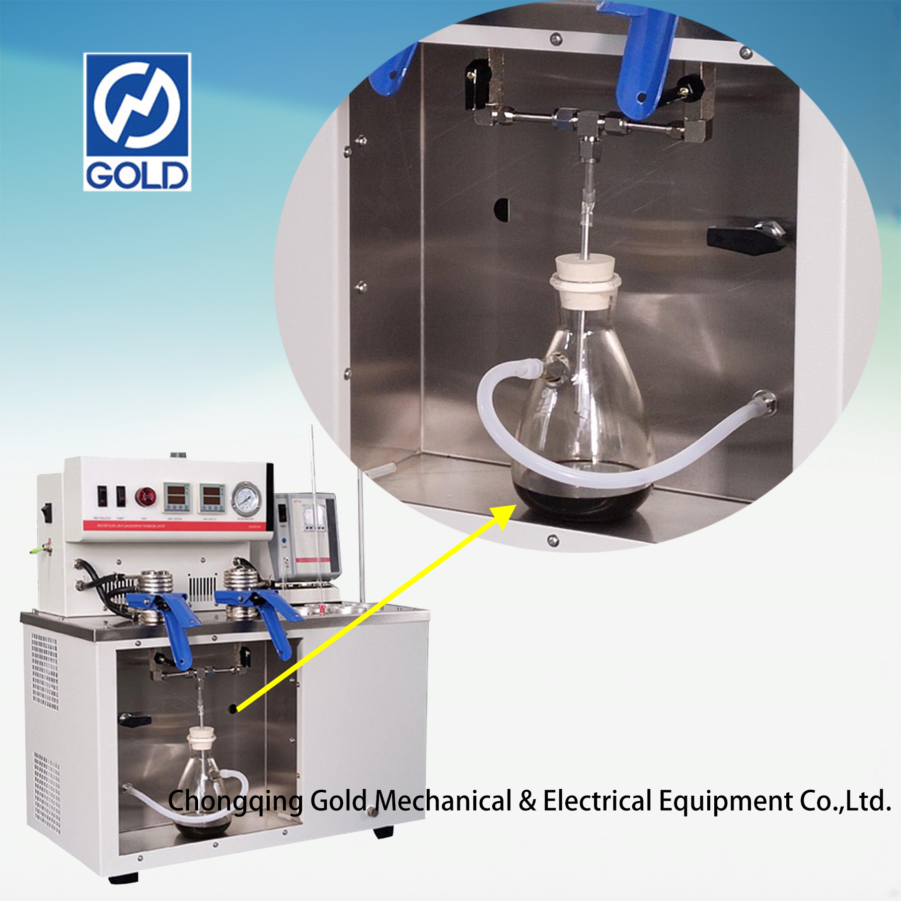 زيت الوقود مجموع الرواسب اختبار-6