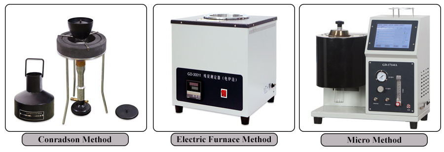 منتجات البترول اختبار بقايا الكربون