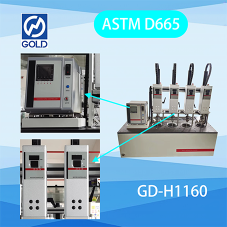 ASTM D665 RACT منع محلل الخصائص
