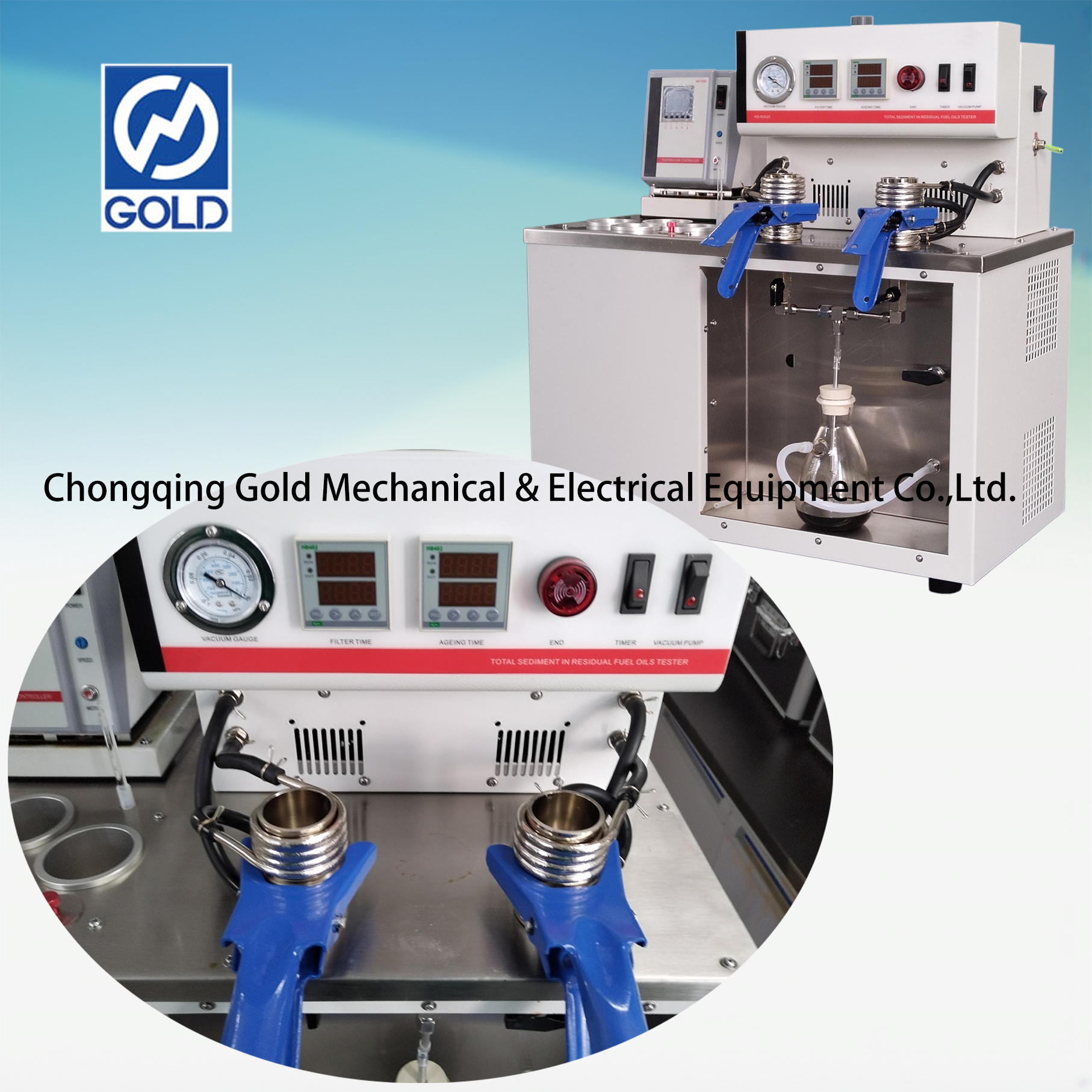 زيت الوقود مجموع الرواسب اختبار 3