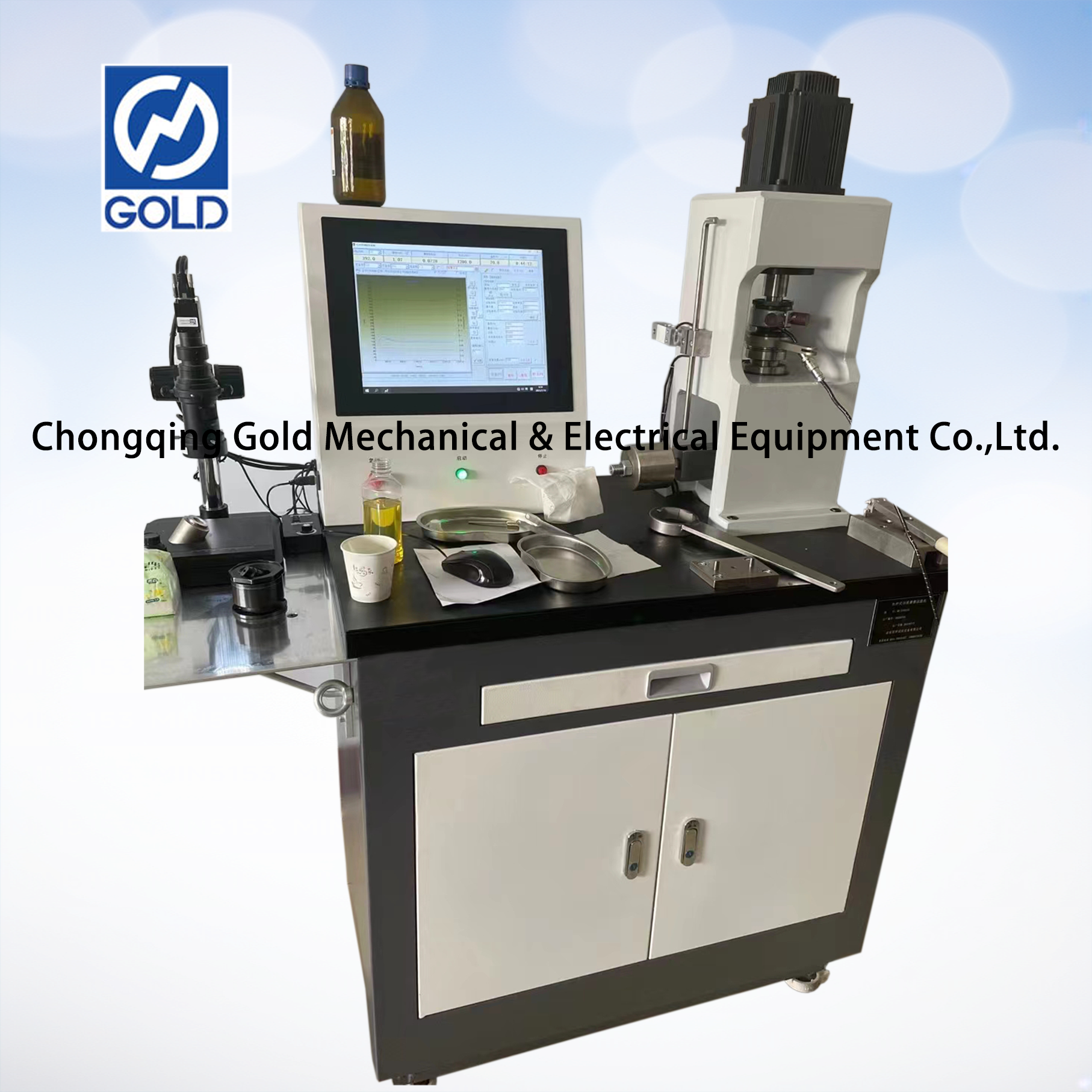 أربعة آلة اختبار احتكاك الكرة 1