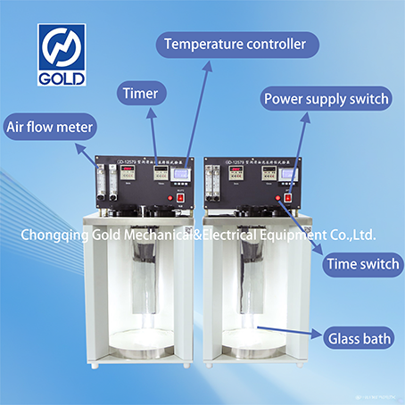 زيوت تشحيم الرغوة اختبار خاصية
