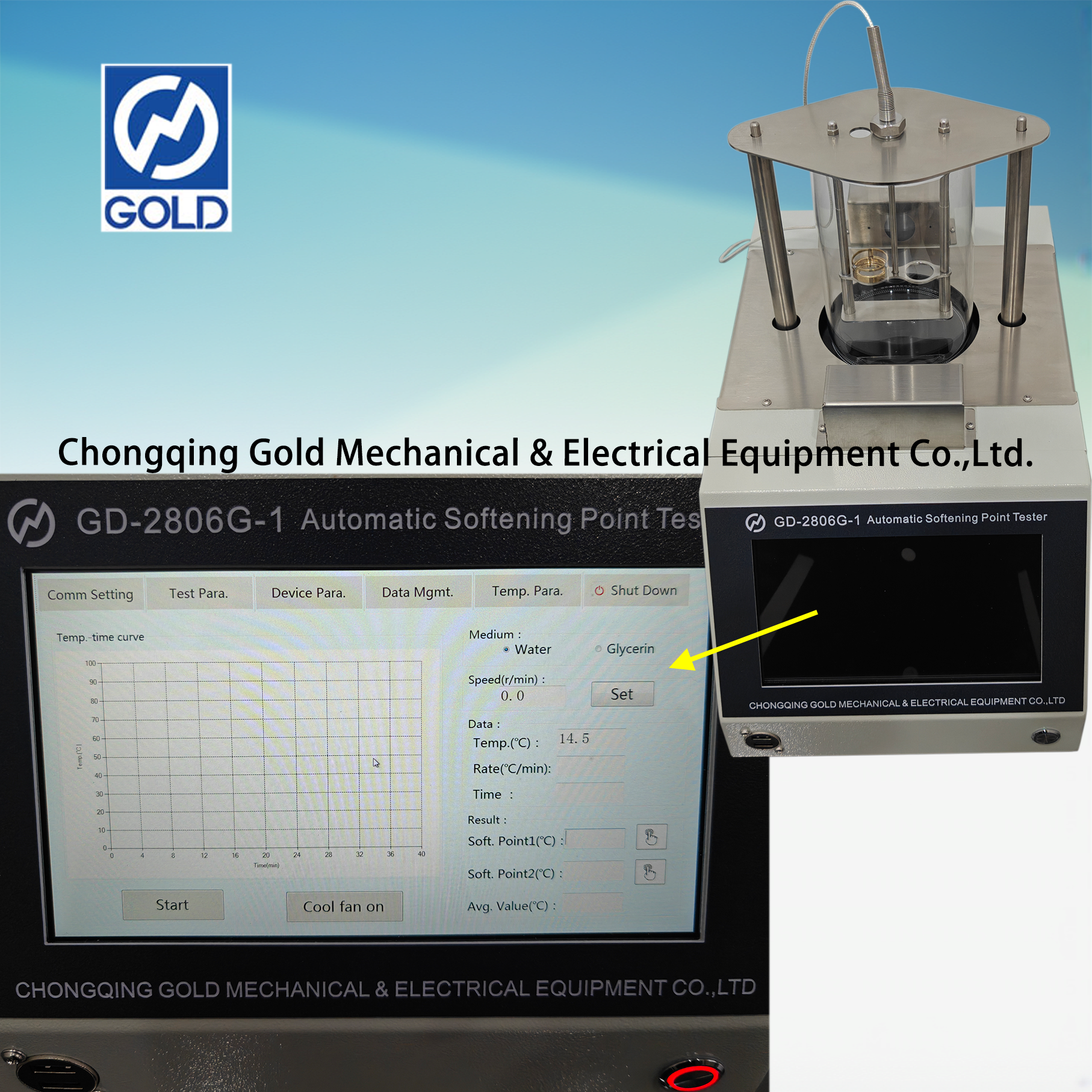 اختبار نقطة التليين-4