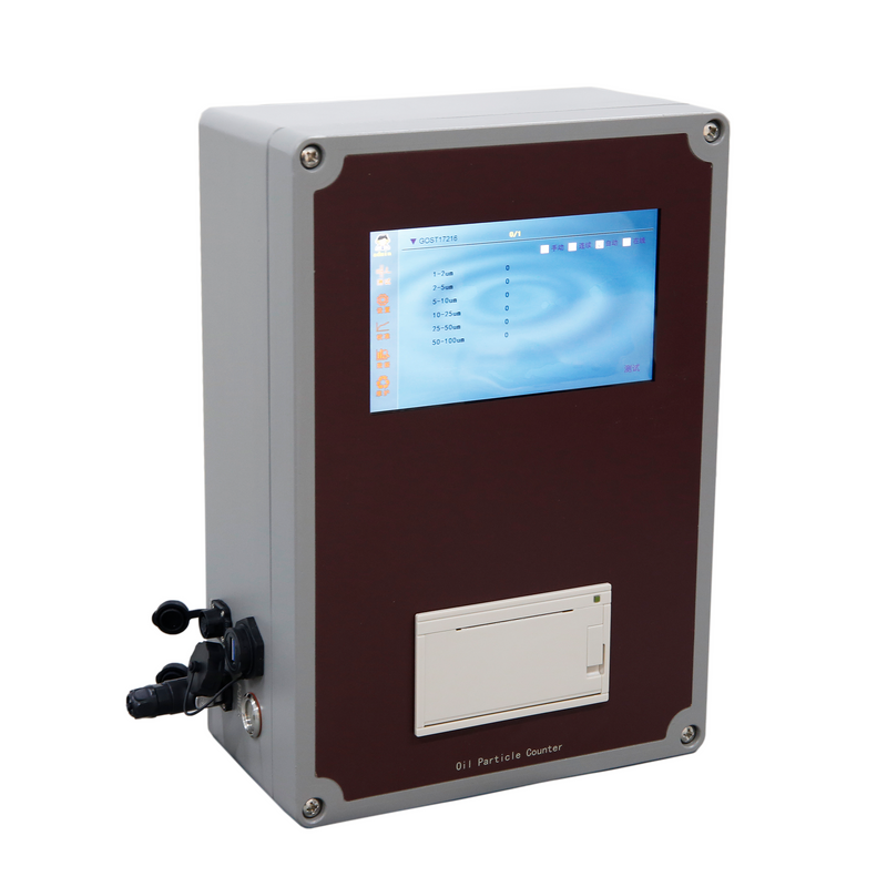 عداد الجسيمات السائلة عبر الإنترنت بطريقة حجب الضوء ISO4406