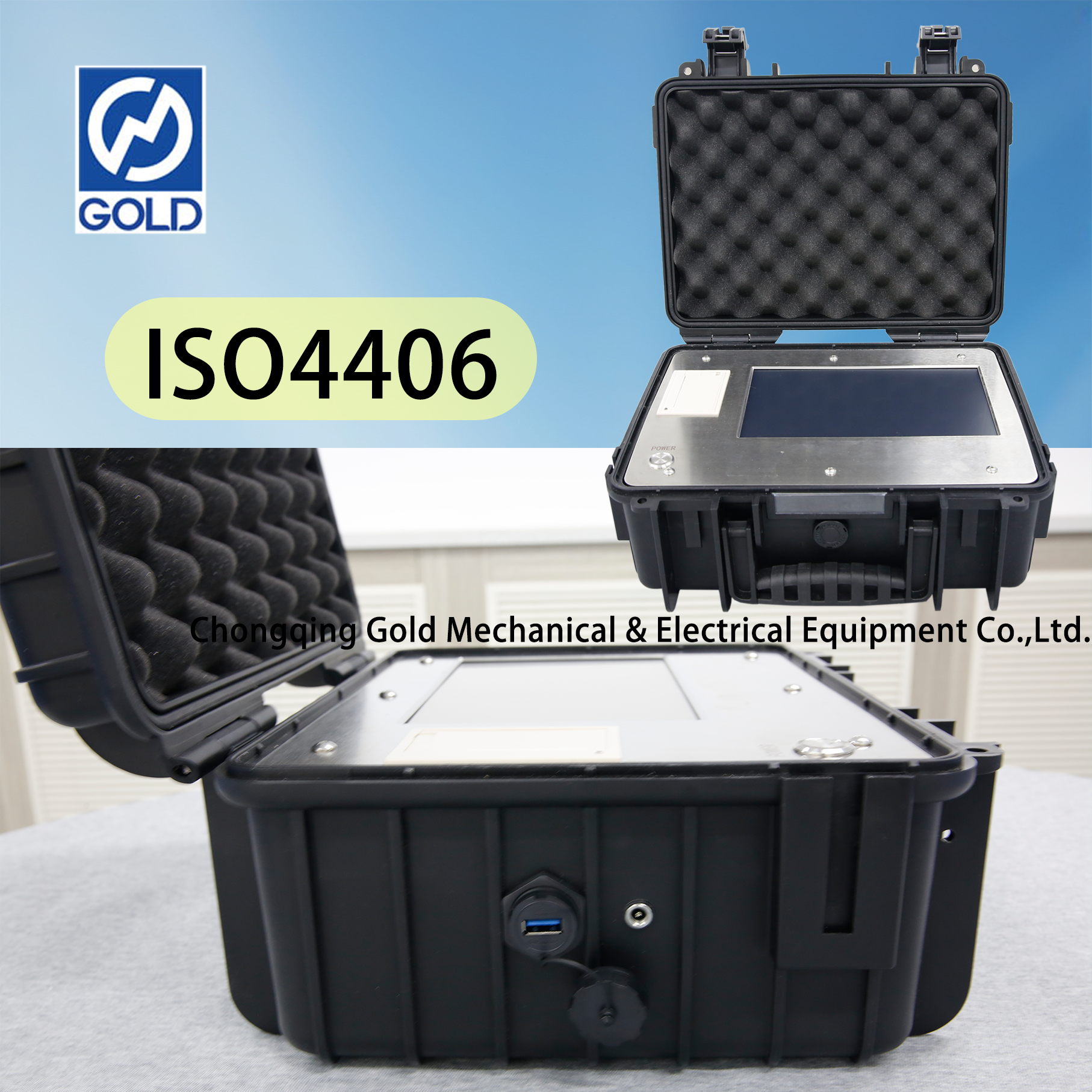 عداد الجسيمات السائلة المحمول ISO4406