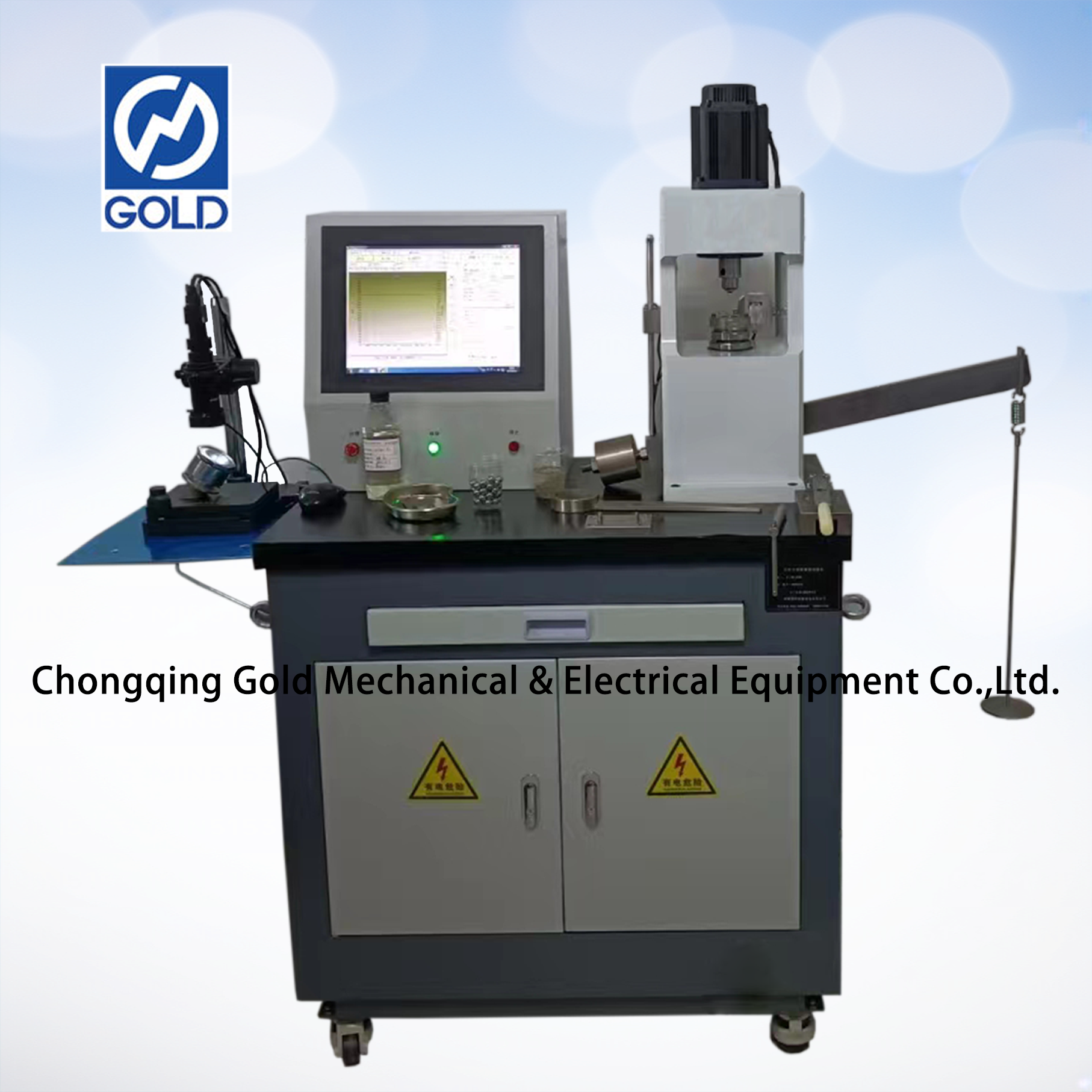 أربعة آلة اختبار احتكاك الكرة 2