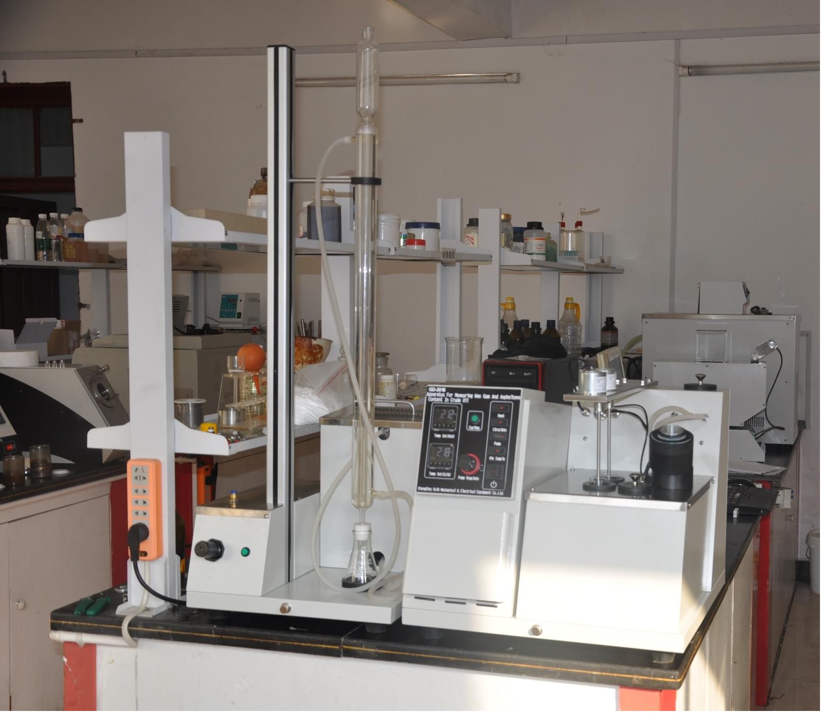 اختبار المحتوى الإسفلت