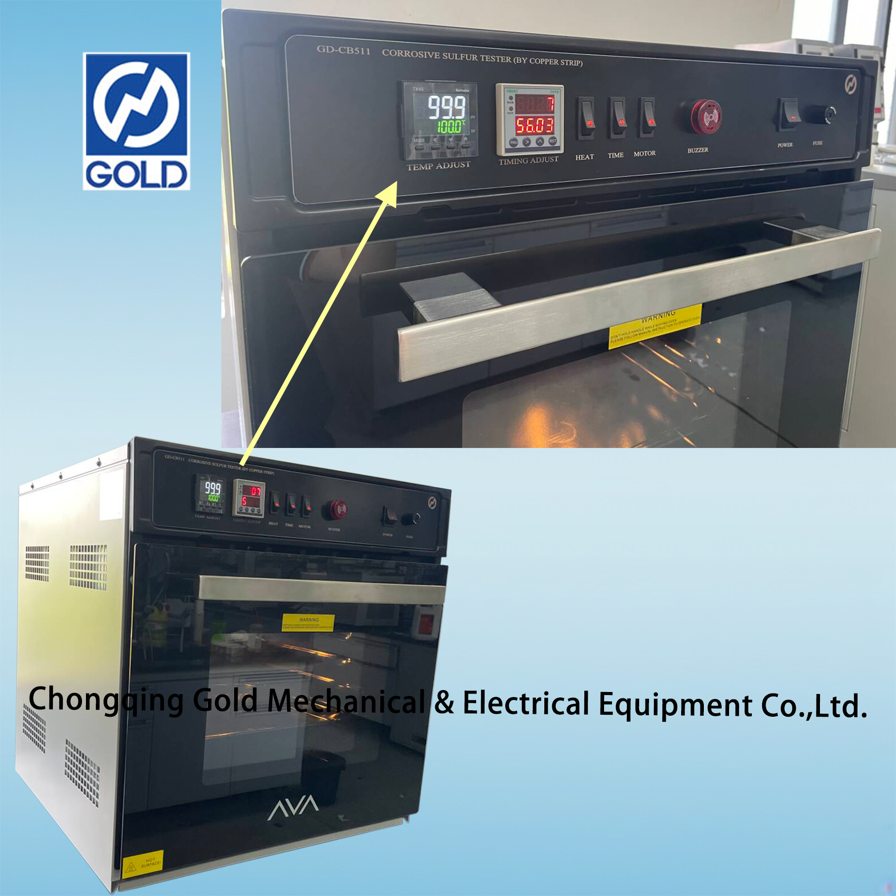 اختبار الكبريت التآكل ASTM D1275