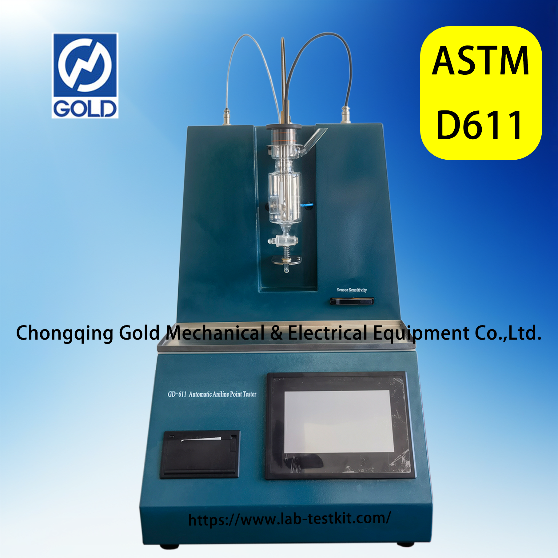 اختبار نقطة الأنيلين التلقائي ASTM D611