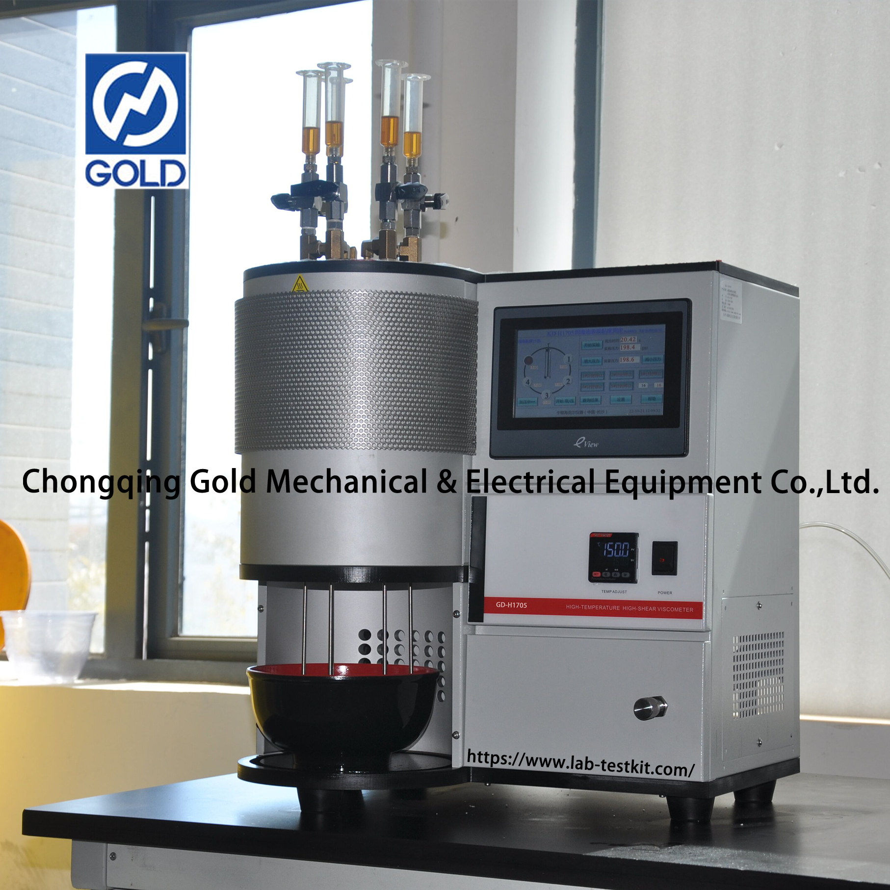 درجة الحرارة العالية وعرج لزومتر 3