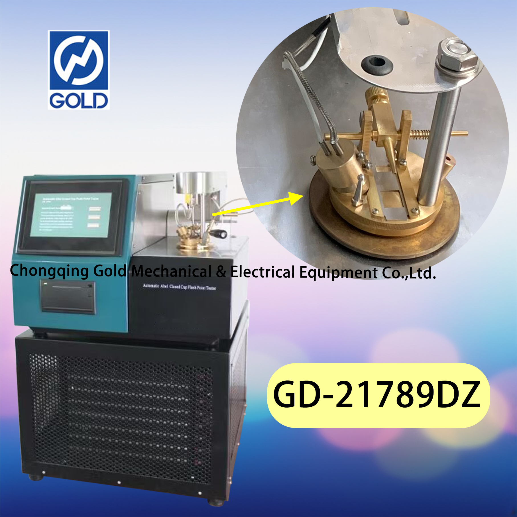 Auto Abel مغلق Cup Flash Point Tester-2