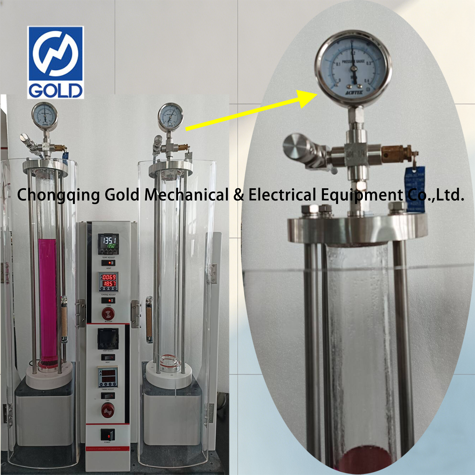 ASTM D4340 جهاز اختبار تآكل سبائك الألومنيوم لمبرد المحرك