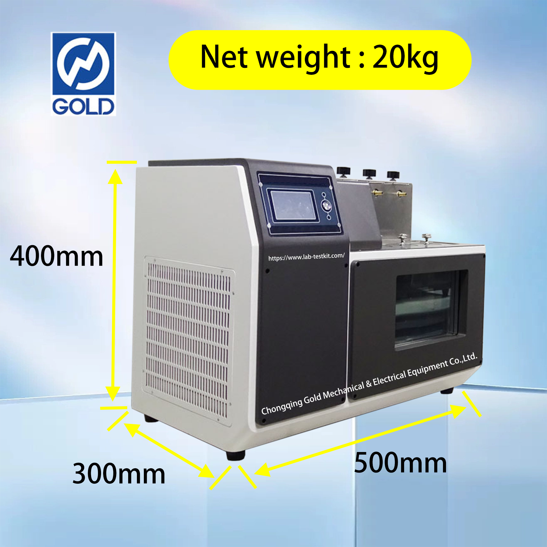 آلة اختبار محتوى البارافين الأسفلت 1