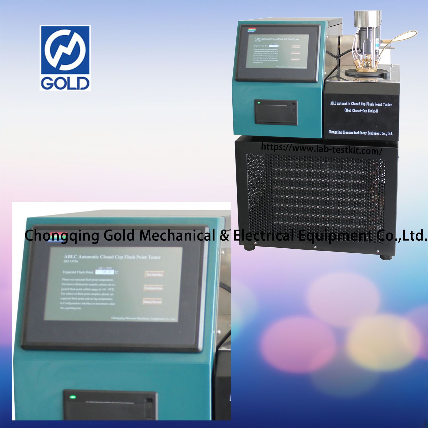 Abel مغلق Cup Flash Point Tester -4