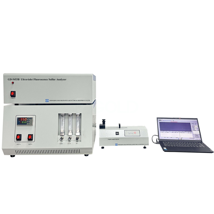 ASTM D5453 شبه أوتوماتيكي محلل الكبريت الأوتوماتيكي للأشعة فوق البنفسجية للبنزين والديزل