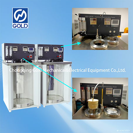 مواد التشحيم معدات اختبار ميل الرغوة أمين