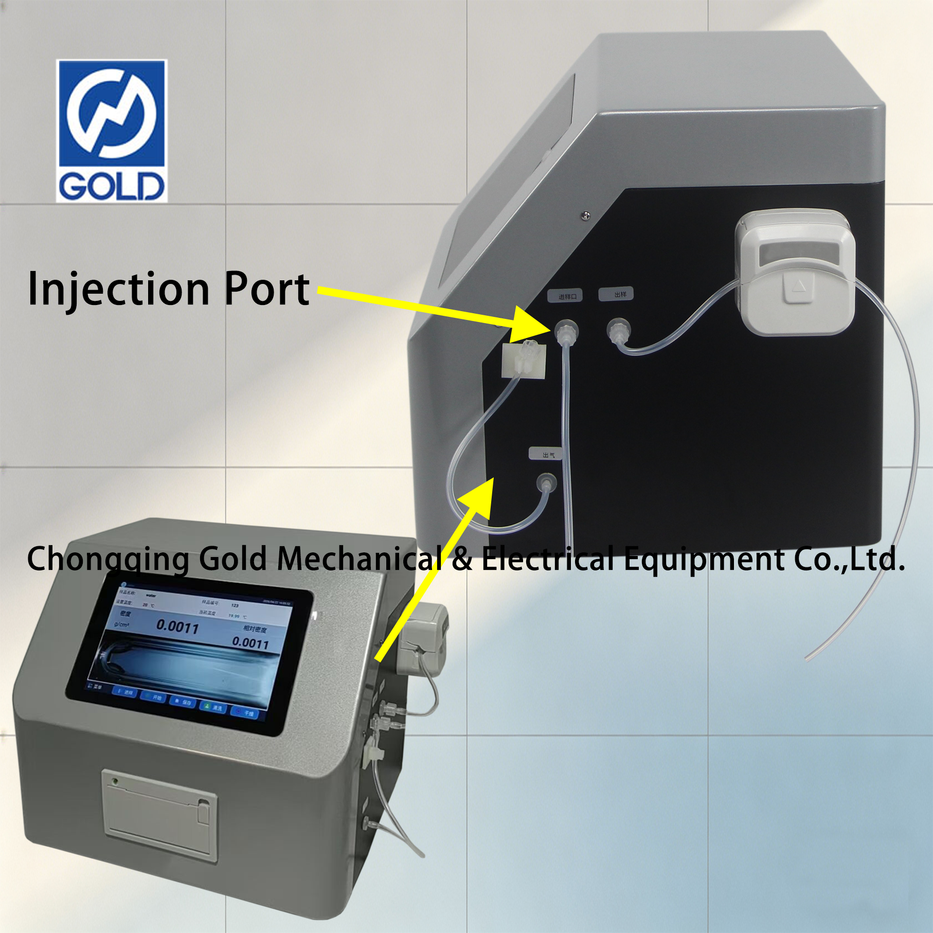 ASTM D4052 مقياس الكثافة الرقمي الأوتوماتيكي للسوائل