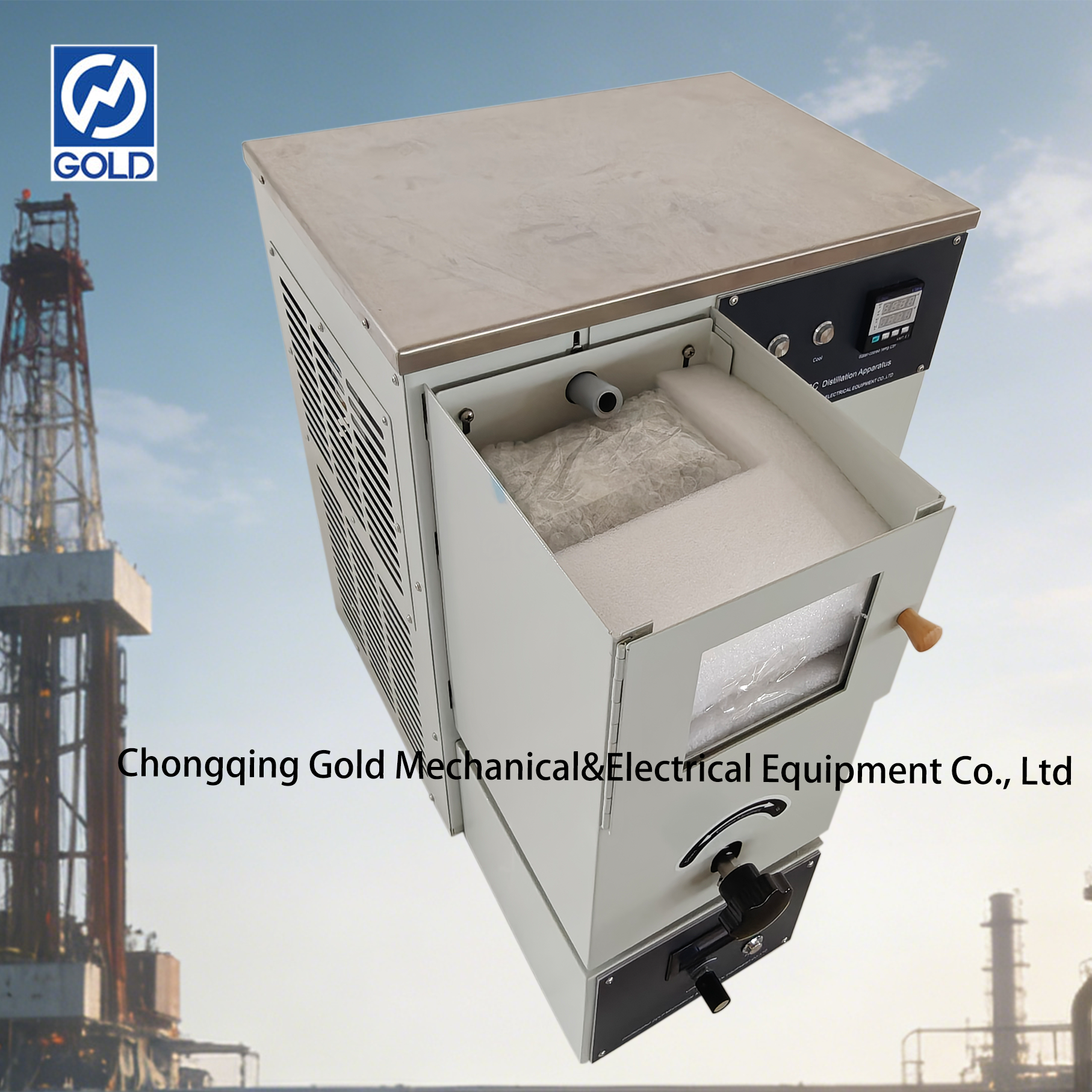 ASTM D86 جهاز التقطير في مختبر البترول