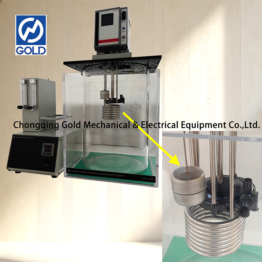 جهاز اختبار خصائص رغوة زيت التشحيم ASTM D892